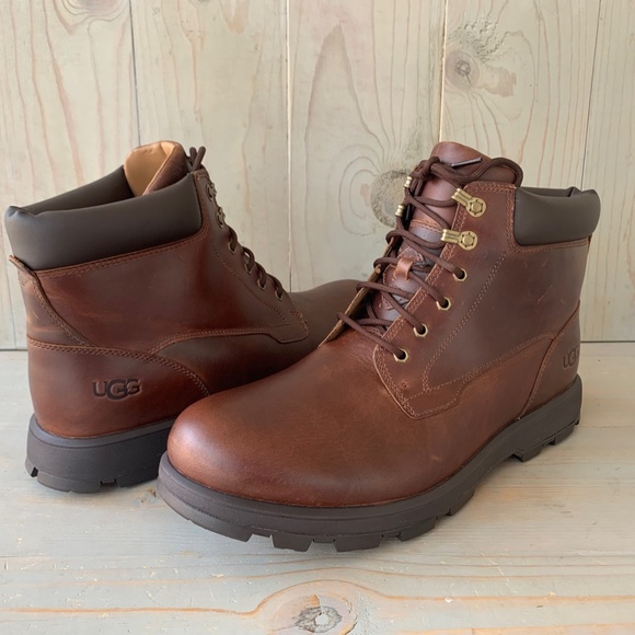 UGG Other - UGG STENTON COLD WEATHER WATERPROOF LEATHER/ SHEEPWOOL BOOTS, MEN US 13 …